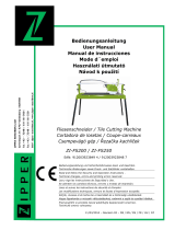 Zipper Mowers ZI-FS200 Uživatelský manuál