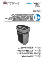 Martin Yale PaperMonster L220SC Operating Instructions Manual