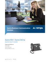 Aastra 5361 Quick User Manual