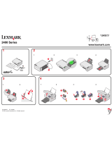 Lexmark 2480 - Forms Printer B/W Dot-matrix Setup Sheet