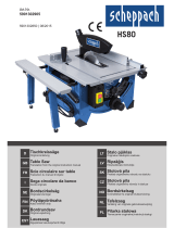 Scheppach HS80 Uživatelský manuál