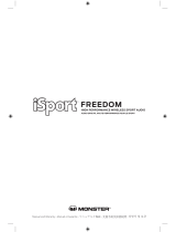 Monster iSport Freedom Uživatelská příručka