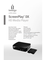 Iomega ScreenPlay DX Rychlý návod