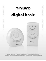 Miniland Baby Digital Basic 89063 Uživatelský manuál