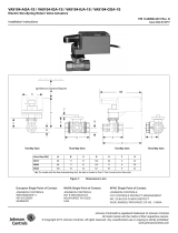 Johnson Controls VA9104-IUA-1S Installation Instructions Manual