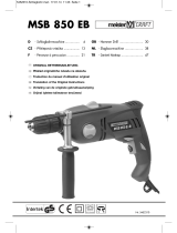 Meister MSB 850 EB Instructions Manual