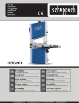 Scheppach HBS261 Uživatelský manuál