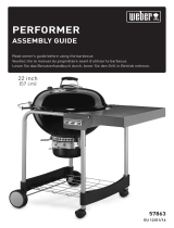 Weber Performer GBS Charcoal Grill 57 cm noir Návod k obsluze