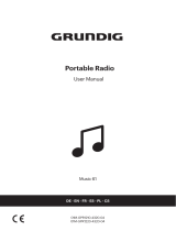 Grundig Music 61W2 Návod k obsluze