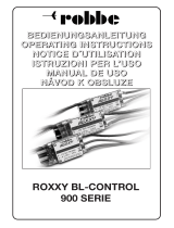 ROBBE ROXXY BL-CONTROL 900 Serie Operating Instructions Manual