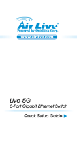 Air Live LIVE-5G Návod k obsluze