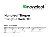 Nanoleaf Shapes Triangles Starter Kits (NL47-6002TW-15PK) Uživatelský manuál