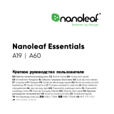 Nanoleaf Essentials Smart A19 Bulb (NL45-0800WT240E27) Uživatelský manuál