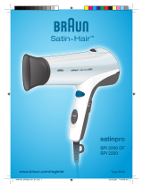 Braun SPI 2000 DF Uživatelský manuál