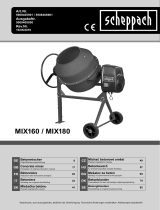 Scheppach MIX160 Original Instruction Manual