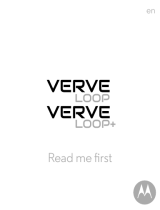 Motorola Verve Loop Read Me First