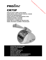 Proline CR75P Operating Instructions Manual