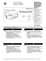 Volkswagen 5G9 061 197 A instalační příručka