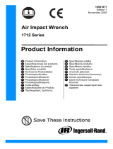 Ingersoll-Rand 1712B2 Informace o produktu
