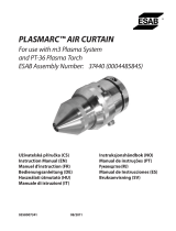 ESAB PLASMARC™ Air Curtain Uživatelský manuál