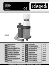 Scheppach HD15 Uživatelský manuál