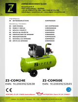 Zipper Kompressor ZI-COM50E Uživatelský manuál