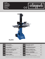 Scheppach HL810 Uživatelský manuál