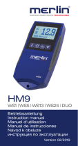 Merlin HM9 WS13 Uživatelský manuál