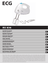ECG RS 836 Uživatelský manuál