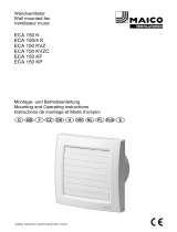 Maico ECA 150 KF Mounting And Operating Instructions