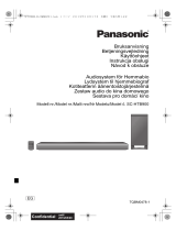 Panasonic SCHTB900EG Operativní instrukce