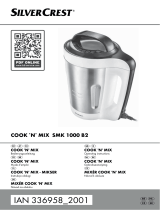 Silvercrest COOK' N' MIX SMK 1000 B2 Operating Instructions Manual