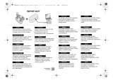 Panasonic RZS500WPP Operativní instrukce