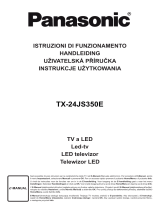 Panasonic TX24JS350E Operativní instrukce