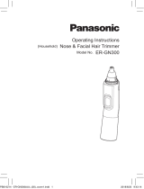 Panasonic ERGN300 Operativní instrukce