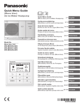 Panasonic WHMDC07J3E5 Operativní instrukce