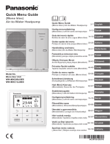 Panasonic WHMXC12J6E5 Operativní instrukce