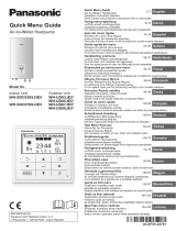 Panasonic WHSDC0305J3E5 Operativní instrukce