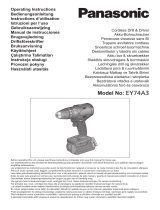 Panasonic EY74A3 Operativní instrukce