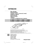 Hitachi G 18SCY Handling Instructions Manual