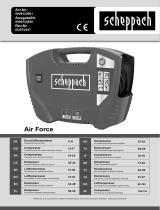 Scheppach AIR FORCE Uživatelský manuál