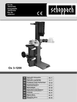 Scheppach Ox 3-1200 Uživatelský manuál