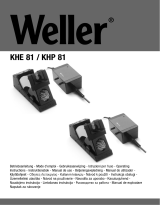 Weller KHE 81 Uživatelský manuál