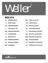 Weller WDD 81V Operating Instructions Manual