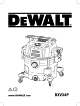 DeWalt DXV34P Uživatelský manuál