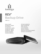 Iomega REV BACKUP DRIVE USB 2.0 Návod k obsluze