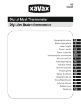 Xavax Digital Roasting Thermometer Uživatelský manuál
