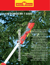 Wolf Garten LI-ION POWER RR-T 6000 Návod k obsluze