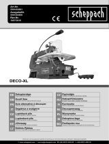 Scheppach DECO-XL Uživatelský manuál