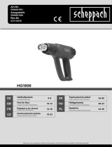 Scheppach HG1800 Translation Of Original Operating Manual
